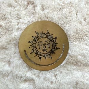 Goddess Provisions Solar Radiance Brass Bookmark